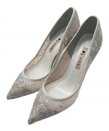 DIANA（ダイアナ）の古着「ヒールパンプス」｜ピンク