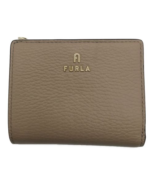 FURLA（フルラ）FURLA (フルラ) 2つ折り財布 ベージュの古着・服飾アイテム