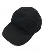 kijima takayukiキジマタカユキ）の古着「LIGHT CANVAS 6PANEL CAP」｜ブラック