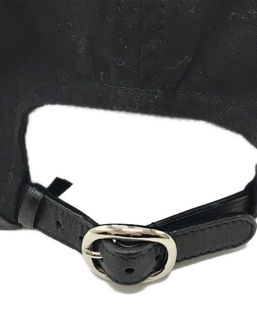 kijima takayuki（キジマタカユキ）kijima takayuki (キジマタカユキ) LIGHT CANVAS 6PANEL CAP ブラック 未使用品の古着・服飾アイテム