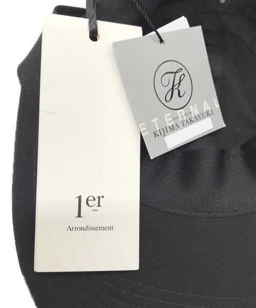 kijima takayuki（キジマタカユキ）kijima takayuki (キジマタカユキ) LIGHT CANVAS 6PANEL CAP ブラック 未使用品の古着・服飾アイテム