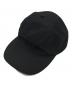 kijima takayuki（キジマタカユキ）の古着「LIGHT CANVAS 6PANEL CAP」｜ブラック