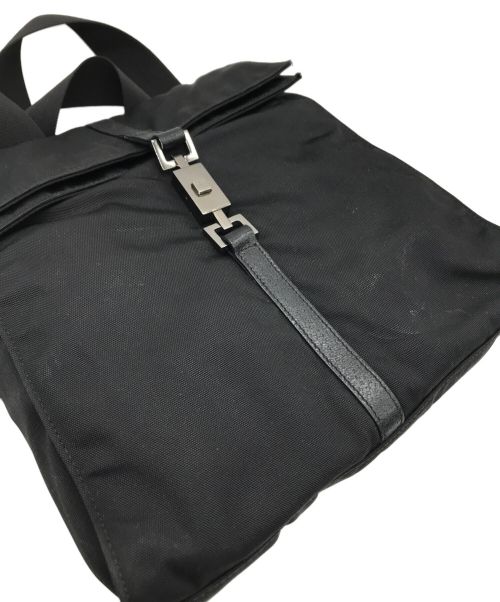 GUCCI（グッチ）GUCCI (グッチ) リュック ブラックの古着・服飾アイテム