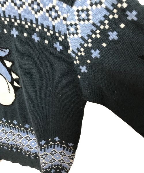 Hysteric Glamour（ヒステリックグラマー）Hysteric Glamour (ヒステリックグラマー) BB WALDOジャカード プルオーバー ネイビー サイズ:Mの古着・服飾アイテム