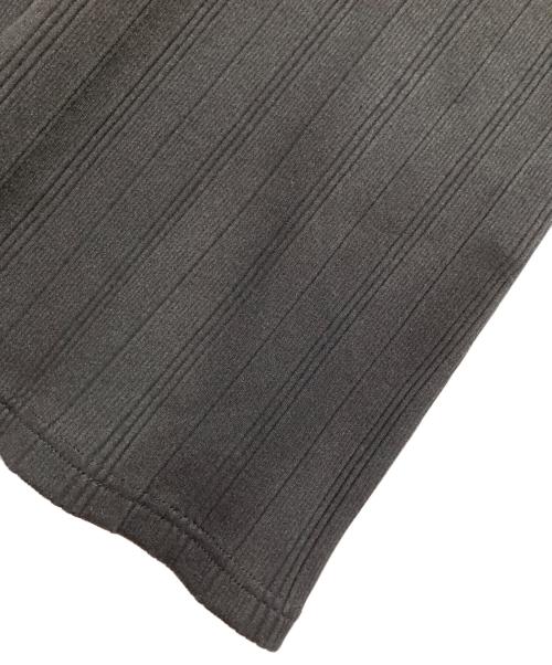 IENA（イエナ）IENA (イエナ) ランダムリブIラインカットワンピース ブラック サイズ:36の古着・服飾アイテム