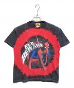 SPIDER-MAN2スパイダーマン2）の古着「プリントTシャツ」｜レッド×ブラック
