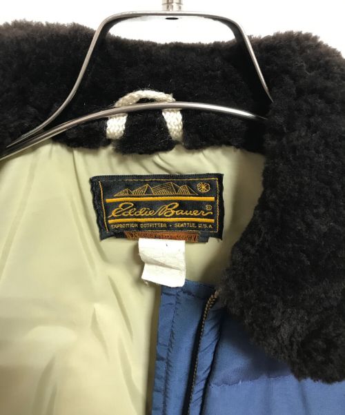 Eddie Bauer（エディーバウアー）Eddie Bauer (エディーバウアー) ダウンジャケット ネイビー サイズ:下記参照の古着・服飾アイテム