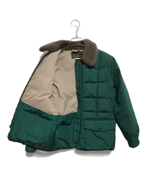 Eddie Bauer（エディーバウアー）Eddie Bauer (エディーバウアー) キルティングジャケット グリーン サイズ:10号の古着・服飾アイテム