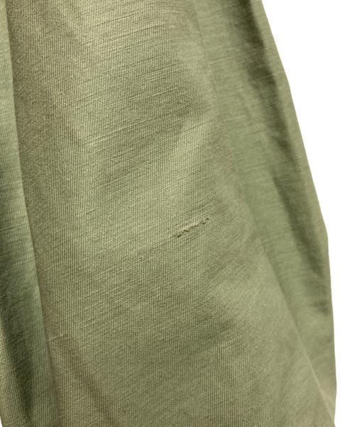 Spick and Span（スピック＆スパン）Spick and Span (スピックアンドスパン) ベルテッドミリタリージャケット グリーン サイズ:38の古着・服飾アイテム