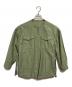 Spick and Span（スピックアンドスパン）の古着「ベルテッドミリタリージャケット」｜グリーン