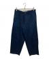 Y's（ワイズ）の古着「ワイドデニムパンツ」｜ネイビー