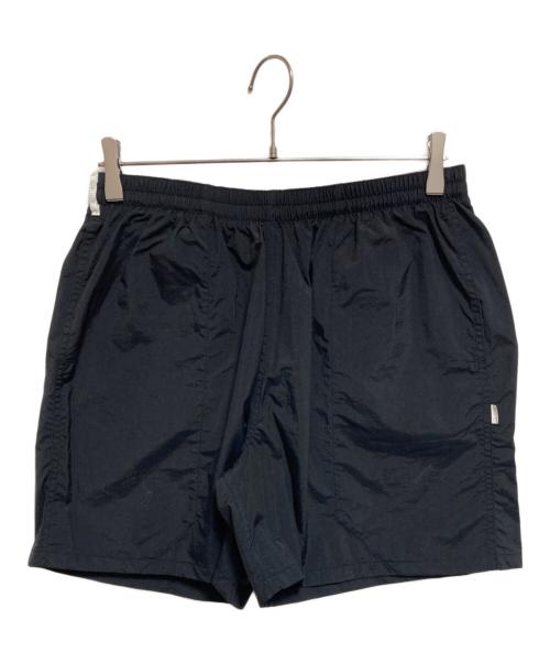 GOD SELECTION XXX（ゴッドセレクショントリプルエックス）GOD SELECTION XXX (ゴッドセレクショントリプルエックス) ナイロンハーフパンツ ブラック サイズ:Lの古着・服飾アイテム