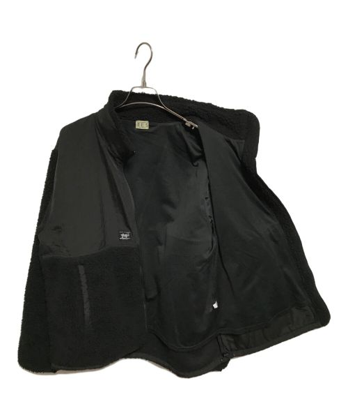 TES（テス）TES (テス) ボアジャケット ブラック サイズ:XLの古着・服飾アイテム