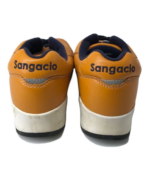 Sangacio（サンガッチョ）sangacio (サンガッチョ) be ローカットスニーカー オレンジ サイズ:23㎝の古着・服飾アイテム