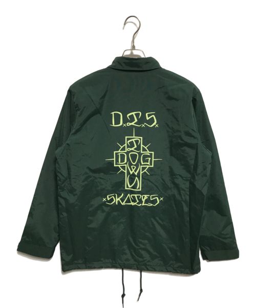 DOG TOWN（ドッグ タウン）DOG TOWN (ドッグ タウン) skates 2 layer waterproof jacket グリーン サイズ:L 未使用品の古着・服飾アイテム