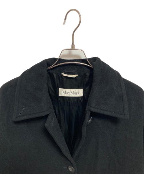 MaxMara（マックスマーラ）MaxMara (マックスマーラ) ウールコート ブラック サイズ:40の古着・服飾アイテム