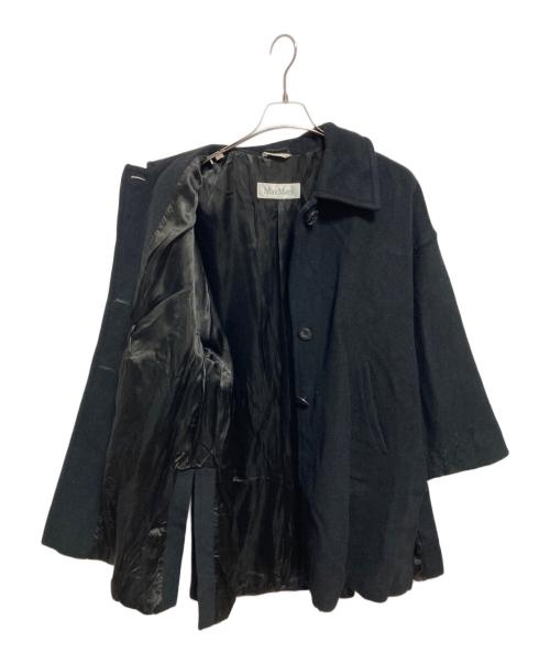 MaxMara（マックスマーラ）MaxMara (マックスマーラ) ウールコート ブラック サイズ:40の古着・服飾アイテム