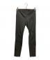 HELMUT LANG（ヘルムートラング）の古着「ST PLONGE SLIT LTHR PANT」｜グレー