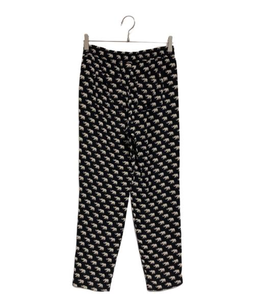 WEEKEND Max Mara（ウィークエンド マックスマーラ）WEEKEND Max Mara (ウィークエンド マックスマーラ) 総柄パンツ ブラック サイズ:38の古着・服飾アイテム