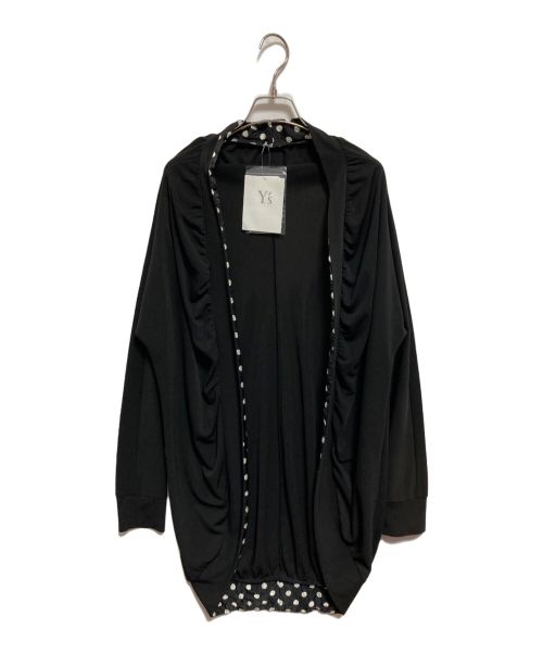 Y's（ワイズ）Y's (ワイズ) ノーカラーカーディガン ブラック サイズ:2 未使用品の古着・服飾アイテム
