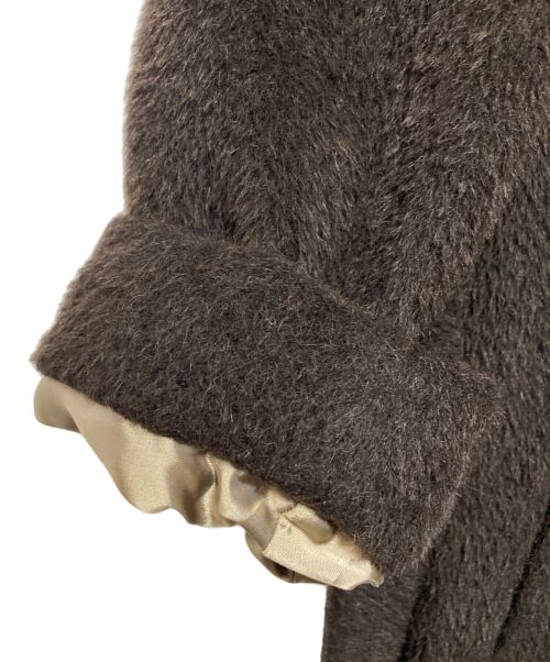 MaxMara（マックスマーラ）MaxMara (マックスマーラ) アルパカ混コート ブラウン サイズ:SIZE 40の古着・服飾アイテム