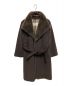 MaxMara（マックスマーラ）の古着「アルパカ混コート」｜ブラウン