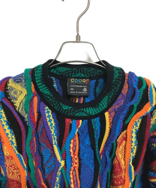 Coogi（クージー）Coogi (クージー) 3Dニット マルチカラー サイズ:SSの古着・服飾アイテム
