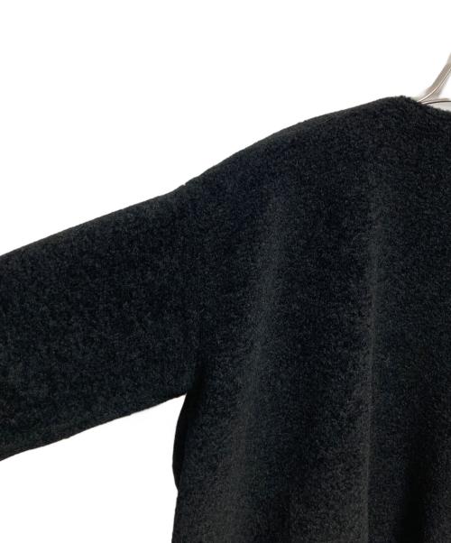 kelen（ケレン）kelen (ケレン) ノーカラーコクーンジャケット ブラック サイズ:Mの古着・服飾アイテム