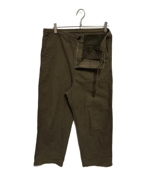 UNIVERSAL PRODUCTS.（ユニバーサルプロダクツ）UNIVERSAL PRODUCTS. (ユニバーサルプロダクツ) PHATEE (ファティー) PHATEE HEMP GARMENT DYED OVER PANTS ブラウン サイズ:2の古着・服飾アイテム