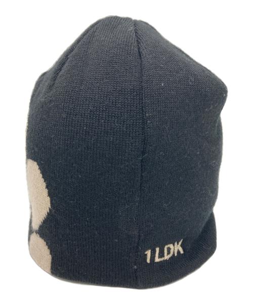 1LDK（ワンエルディーケー）1LDK (ワンエルディーケー) ニット帽 ブラックの古着・服飾アイテム