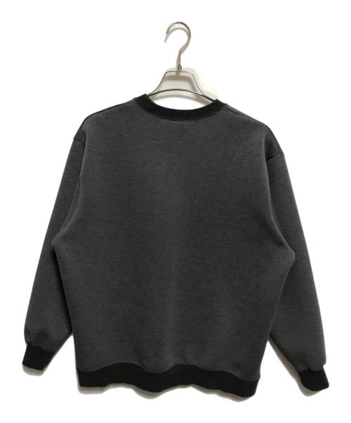 D him（ダブルスタンダードクロージングヒム）D him (ダブルスタンダードクロージングヒム) クルーネックスウェット グレー サイズ:46の古着・服飾アイテム