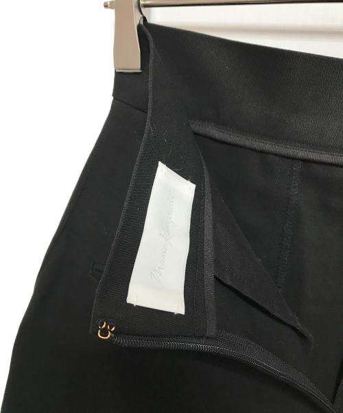 Mame Kurogouchi（マメクロゴウチ）Mame Kurogouchi (マメクロゴウチ) Cording Embroidery Detail Cotton Skirt ブラック サイズ:2の古着・服飾アイテム