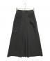 Mame Kurogouchi（マメクロゴウチ）の古着「Cording Embroidery Detail Cotton Skirt」｜ブラック