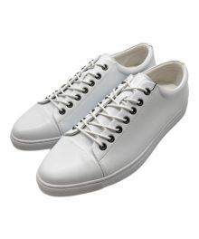 NICOLE（ニコル）の古着「スムースレザースニーカー」｜ホワイト