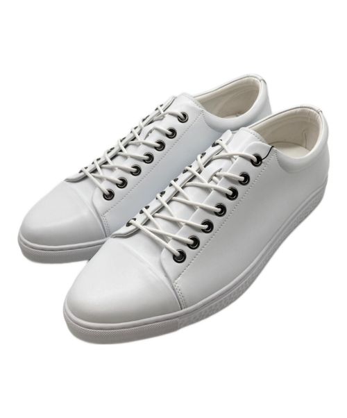 NICOLE（ニコル）NICOLE (ニコル) スムースレザースニーカー ホワイト サイズ:26.5㎝ 未使用品の古着・服飾アイテム