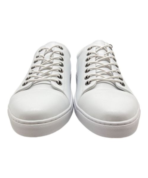 NICOLE（ニコル）NICOLE (ニコル) スムースレザースニーカー ホワイト サイズ:26.5㎝ 未使用品の古着・服飾アイテム