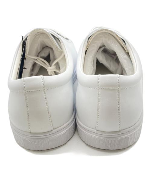 NICOLE（ニコル）NICOLE (ニコル) スムースレザースニーカー ホワイト サイズ:26.5㎝ 未使用品の古着・服飾アイテム