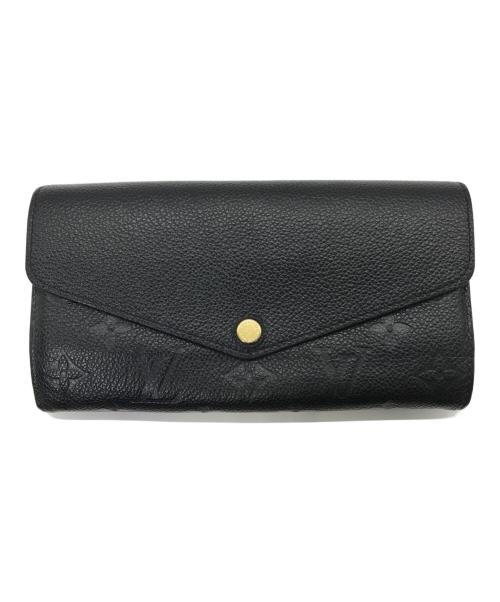 LOUIS VUITTON（ルイ ヴィトン）LOUIS VUITTON (ルイ ヴィトン) 長財布 ブラックの古着・服飾アイテム
