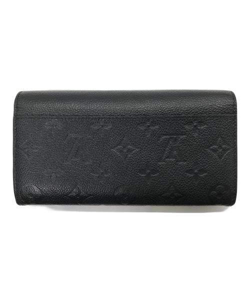 LOUIS VUITTON（ルイ ヴィトン）LOUIS VUITTON (ルイ ヴィトン) 長財布 ブラックの古着・服飾アイテム