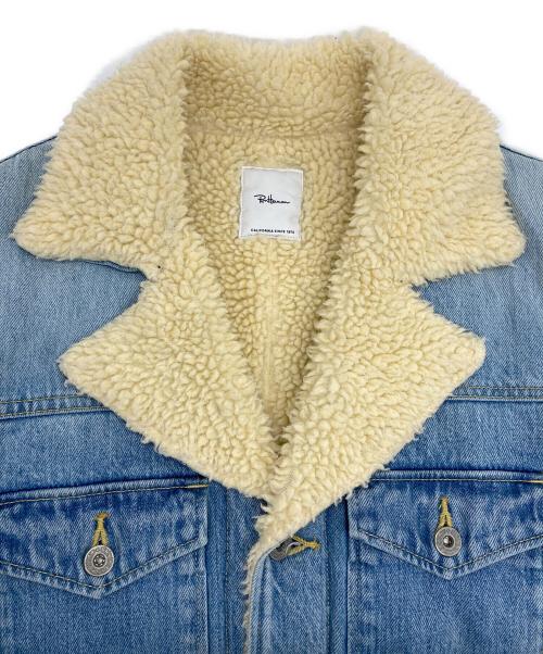 Ron Herman（ロンハーマン）Ron Herman (ロンハーマン) ボアランチジャケット アイボリー×インディゴ サイズ:Mの古着・服飾アイテム