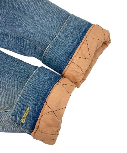 Ron Herman（ロンハーマン）Ron Herman (ロンハーマン) ボアランチジャケット アイボリー×インディゴ サイズ:Mの古着・服飾アイテム