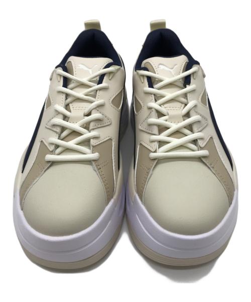 PUMA（プーマ）PUMA (プーマ) 別注BLSTR BILLYS ベージュ×ネイビー サイズ:24cmの古着・服飾アイテム