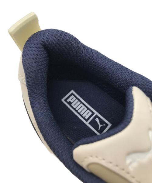 PUMA（プーマ）PUMA (プーマ) 別注BLSTR BILLYS ベージュ×ネイビー サイズ:24cmの古着・服飾アイテム