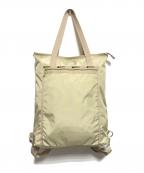 LeSportsac×GALLARDA GALANTEレスポートサック×ガリャルダガランテ）の古着「EVERYDAY TH BACKPACK」｜ベージュ