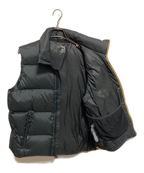 RLX RALPH LAUREN（アールエルエックスラルフローレン）RLX RALPH LAUREN (アールエルエックスラルフローレン) ダウンベスト ブラック サイズ:Lの古着・服飾アイテム