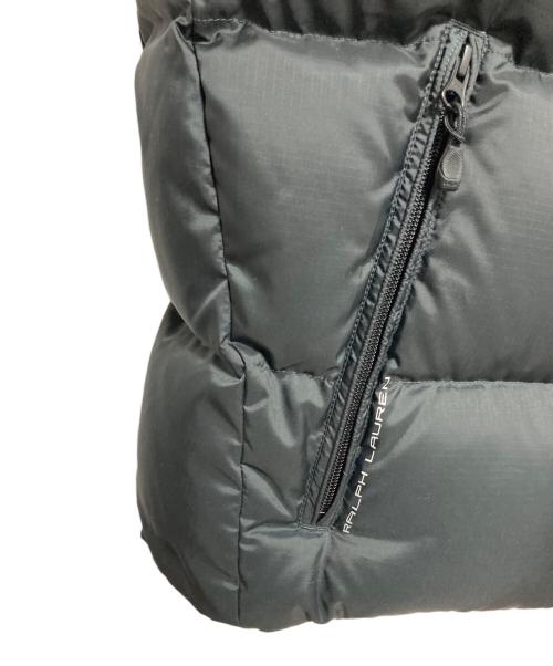 RLX RALPH LAUREN（アールエルエックスラルフローレン）RLX RALPH LAUREN (アールエルエックスラルフローレン) ダウンベスト ブラック サイズ:Lの古着・服飾アイテム