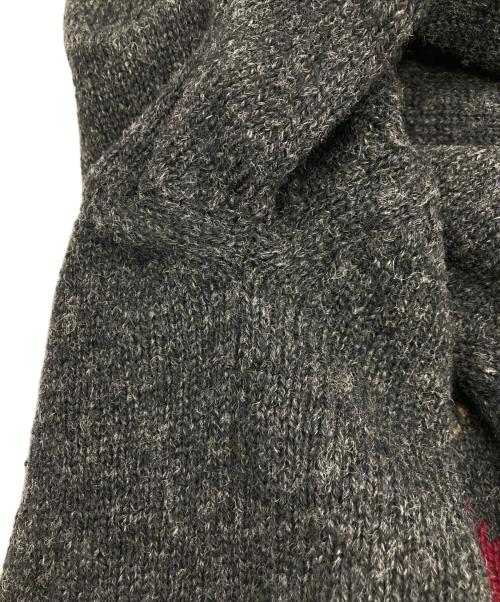Burberry's（バーバリー）Burberry's (バーバリーズ) アーガイルニット グレー サイズ:Mの古着・服飾アイテム