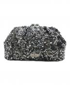 Kate Spadeケイトスペード）の古着「スクランチー シークイン ファブリック コンバーチブル クラッチ」｜シルバー