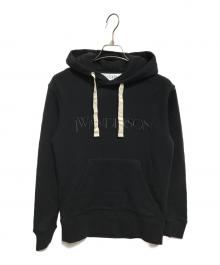 J.W.ANDERSON（ジェイダブリューアンダーソン）の古着「エンブロイダリーロゴパーカー」｜ブラック