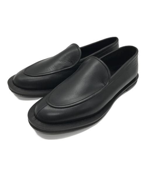 quartierglam（カルチェグラム）quartierglam (カルチェグラム) EDGE LOAFERS ブラック サイズ:22.5㎝の古着・服飾アイテム